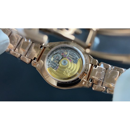 Patek Philippe - TWENTY~4 7300 Ladies 36mm RG/RG Rose Gold Dial PPF 324SC