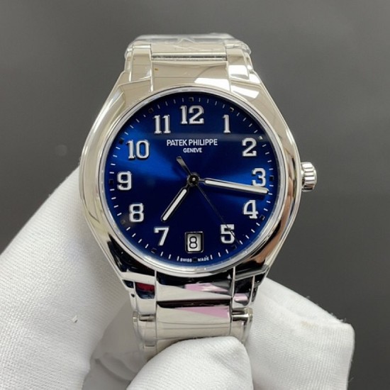 Patek Philippe - TWENTY~4 7300 Ladies 36mm SS/SS Blue Dial PPF 324SC