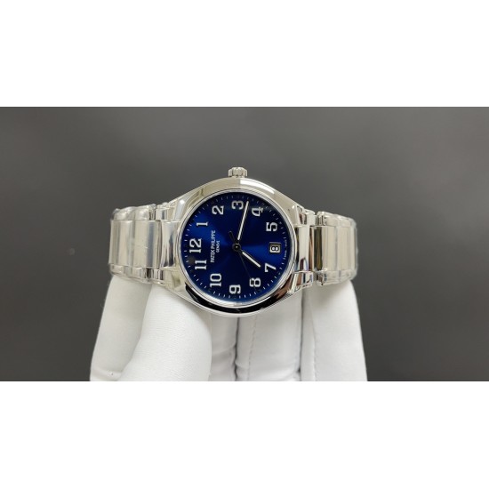 Patek Philippe - TWENTY~4 7300 Ladies 36mm SS/SS Blue Dial PPF 324SC