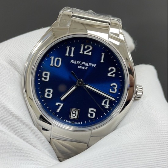 Patek Philippe - TWENTY~4 7300 Ladies 36mm SS/SS Blue Dial PPF 324SC