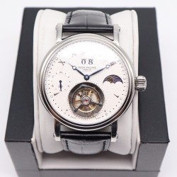 Patek Philippe - MoonPhase Day/Night 43mm SS/LE White - Asia HW Tourbillon