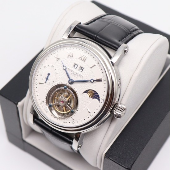 Patek Philippe - MoonPhase Day/Night 43mm SS/LE White - Asia HW Tourbillon
