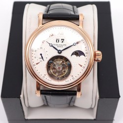 Patek Philippe - MoonPhase Day/Night 43mm RG/LE White - Asia HW Tourbillon