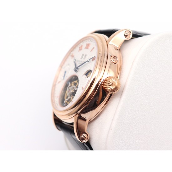 Patek Philippe - MoonPhase Day/Night 43mm RG/LE White - Asia HW Tourbillon