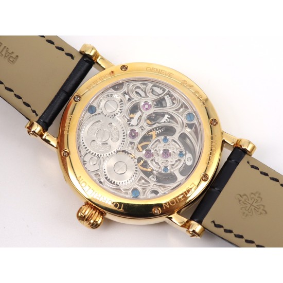 Patek Philippe - MoonPhase Day/Night 43mm YG/LE White - Asia HW Tourbillon