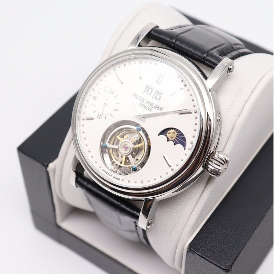 Patek Philippe - MoonPhase Day/Night 43mm SS/LE White - Asia HW Tourbillon