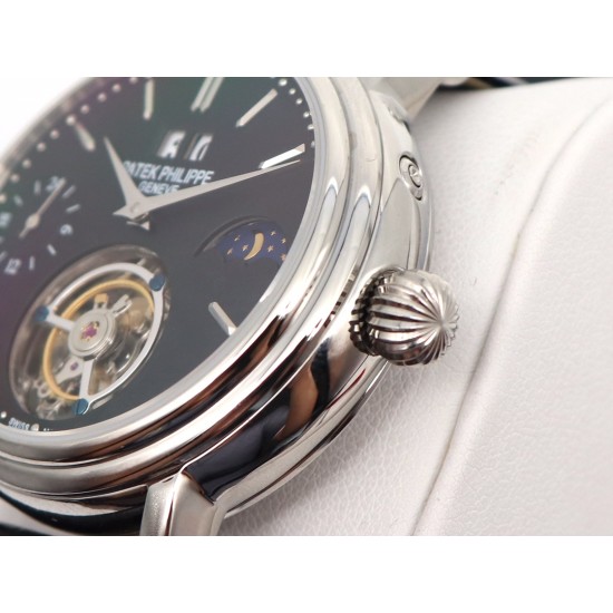 Patek Philippe - MoonPhase Day/Night 43mm SS/LE Black - Asia HW Tourbillon