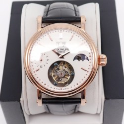 Patek Philippe - MoonPhase Day/Night 43mm RG/LE White - Asia HW Tourbillon