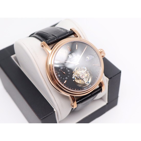 Patek Philippe - MoonPhase Day/Night 43mm RG/LE Black - Asia HW Tourbillon