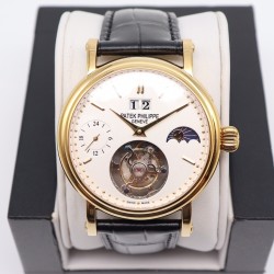 Patek Philippe - MoonPhase Day/Night 43mm YG/LE White - Asia HW Tourbillon