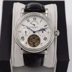 Patek Philippe - Complication Series MoonPhase 42mm SS/LE White Dial Asia Tourbillon