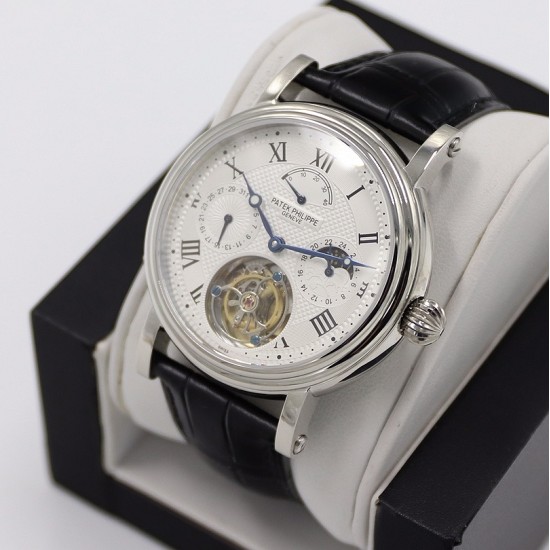 Patek Philippe - Complication Series MoonPhase 42mm SS/LE White Dial Asia Tourbillon