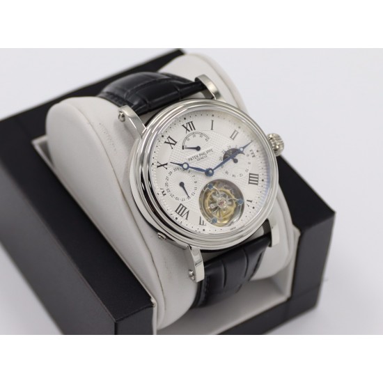 Patek Philippe - Complication Series MoonPhase 42mm SS/LE White Dial Asia Tourbillon