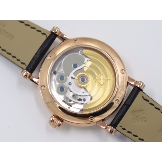 Patek Philippe - Complication Series MoonPhase 42mm RG/LE White Dial Asia Tourbillon