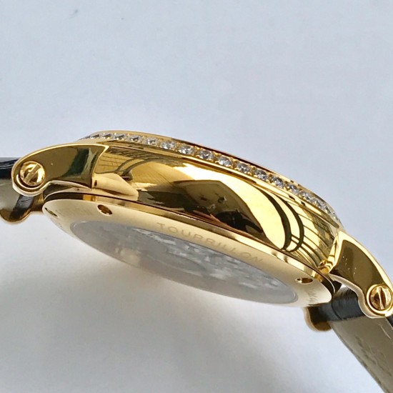 Patek Philippe - Complication Series MoonPhase 42mm Diamonds YG/LE White Dial Asia Tourbillon