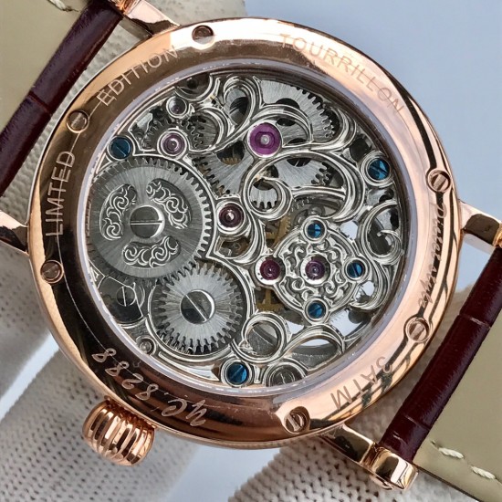 Patek Philippe - Complication Series MoonPhase 42mm RG/LE White Dial Asia Tourbillon