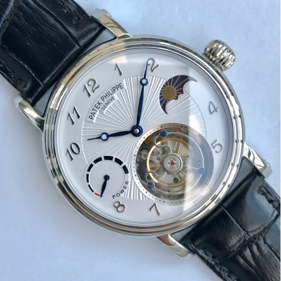 Patek Philippe - Complication Series MoonPhase 42mm SS/LE White Dial Asia Tourbillon