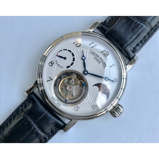 Patek Philippe - Complication Series MoonPhase 42mm SS/LE White Dial Asia Tourbillon
