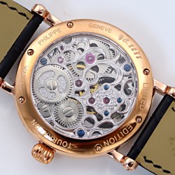 Patek Philippe - Complication Series MoonPhase 42mm RG/LE Black/Rmn Dial Asia Tourbillon