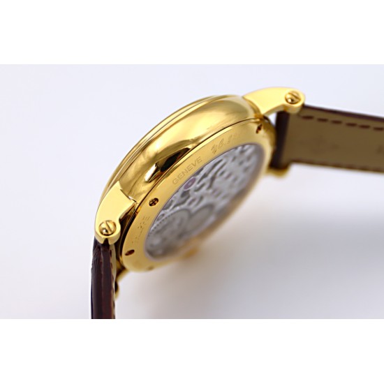 Patek Philippe - Complication Series MoonPhase 42mm YG/LE White/Rmn Dial Asia Tourbillon