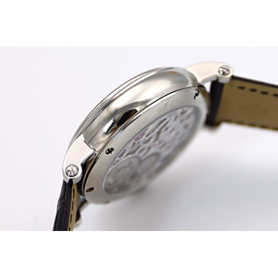 Patek Philippe - Complication Series MoonPhase 42mm SS/LE Black/Rmn Dial Asia Tourbillon