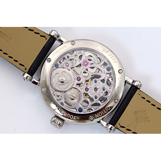 Patek Philippe - Complication Series MoonPhase 42mm SS/LE White/Rmn Dial Asia Tourbillon