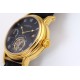 Patek Philippe - Complication Series MoonPhase 42mm YG/LE Black/Rmn Dial Asia Tourbillon