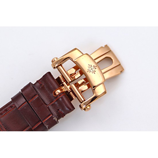 Patek Philippe - Complication Series MoonPhase 42mm RG/LE White/Rmn Dial Asia Tourbillon