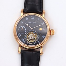 Patek Philippe - Complication Series MoonPhase 42mm RG/LE Black/Rmn Dial Asia Tourbillon