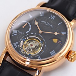 Patek Philippe - Complication Series MoonPhase 42mm RG/LE Black/Rmn Dial Asia Tourbillon