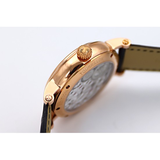 Patek Philippe - Complication Series MoonPhase 42mm RG/LE White/Num Dial Asia Tourbillon