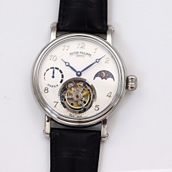 Patek Philippe - Complication Series MoonPhase 42mm SS/LE White/Num Dial Asia Tourbillon