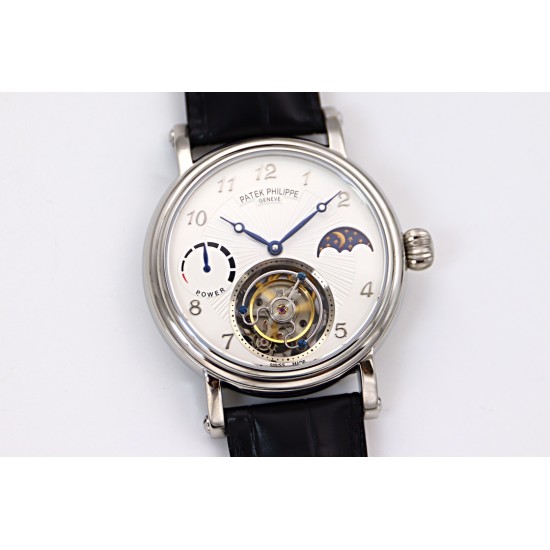 Patek Philippe - Complication Series MoonPhase 42mm SS/LE White/Num Dial Asia Tourbillon
