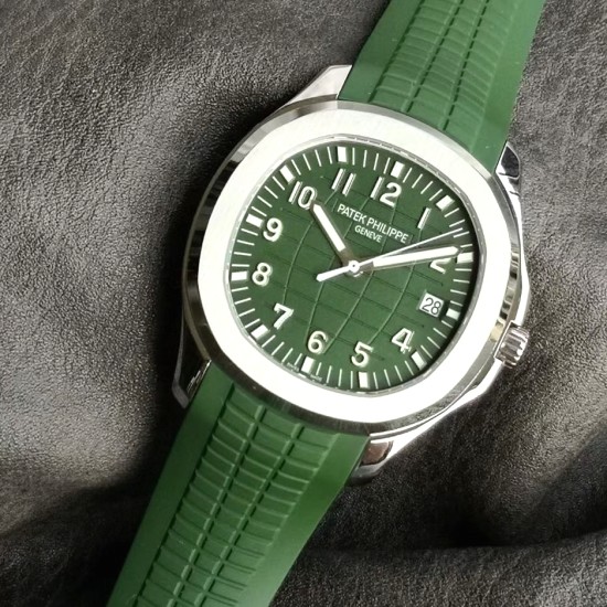 PATEK PHILIPPE - Aquanaut Ref.5168 42mm SS/RU Green/Num 3KF V3 A330