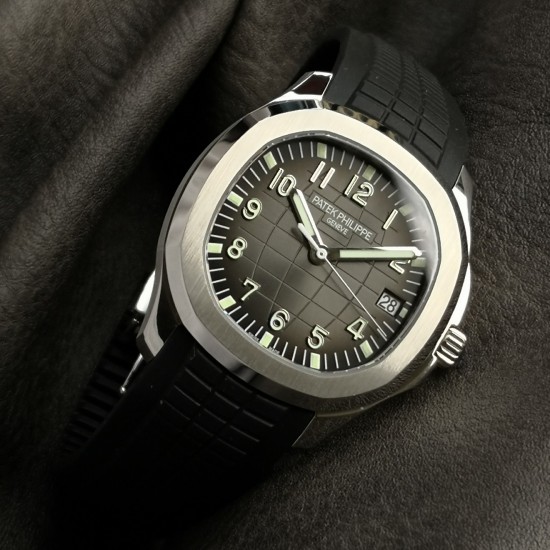 PATEK PHILIPPE - Aquanaut Ref.5167 40mm SS/RU Black/Num 3KF V3 330SC