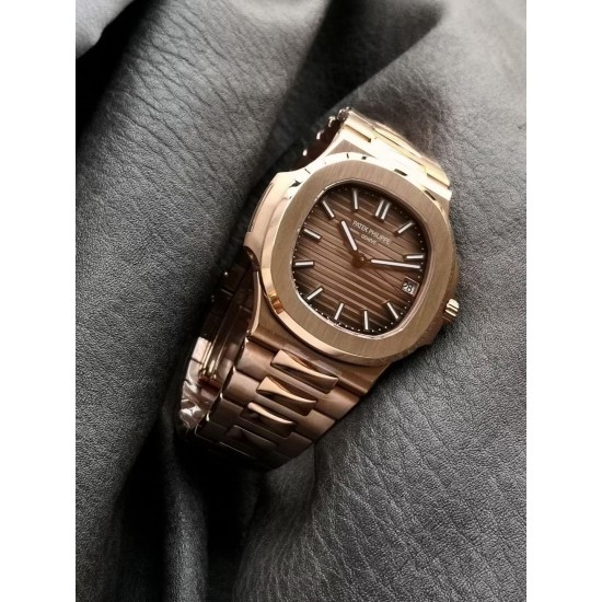PATEK PHILIPPE - Nautilus 5711 40mm RG/RG Brown/Stk 3KF A330