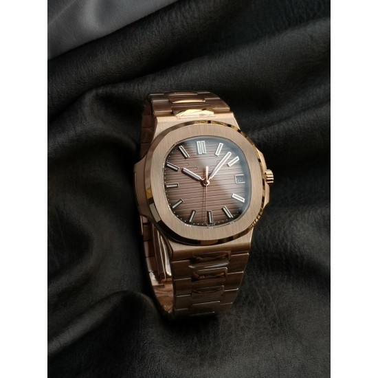 PATEK PHILIPPE - Nautilus 5711 40mm RG/RG Brown/Stk 3KF A330
