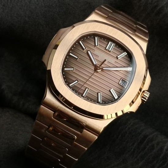 PATEK PHILIPPE - Nautilus 5711 40mm RG/RG Brown/Stk 3KF A330