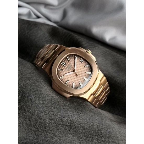PATEK PHILIPPE - Nautilus 5711 40mm RG/RG Brown/Stk 3KF A330