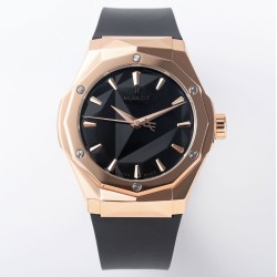 Hublot-Classic Fusion 40mm RG/RU Black/Stk APSF A2892