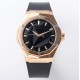 Hublot-Classic Fusion 40mm RG/RU Black/Stk APSF A2892