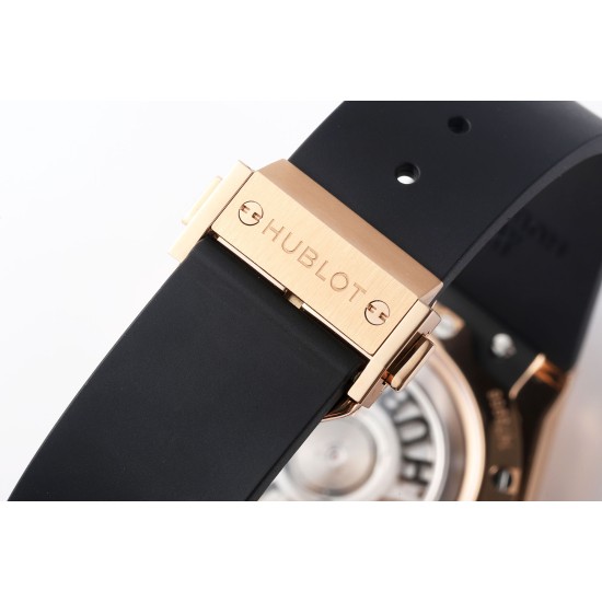 Hublot-Classic Fusion 40mm RG/RU Black/Stk APSF A2892