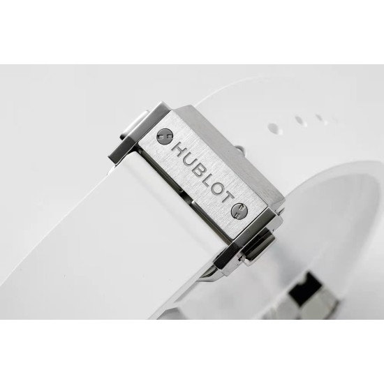 Hublot-Classic Fusion 40mm SS/RU White/Stk APSF A2892