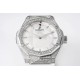 Hublot-Classic Fusion 40mm Diamonds SS/RU White/Stk APSF A2892