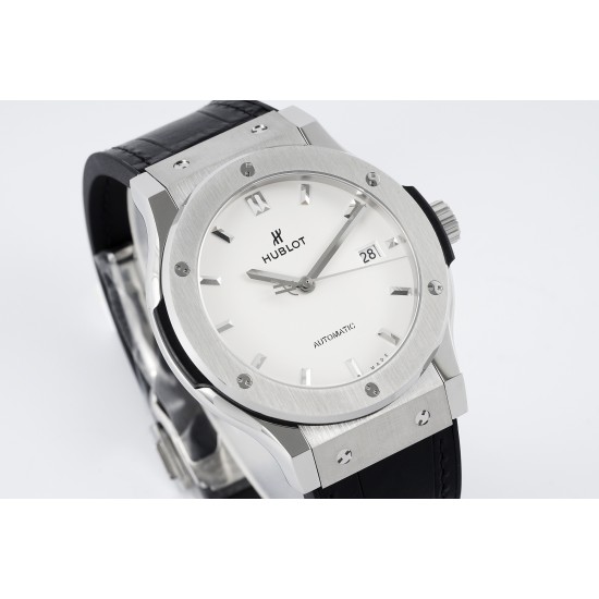 Hublot-Classic Fusion 42mm SS/LE White/Stk APSF A1110