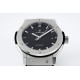 Hublot-Classic Fusion 42mm SS/LE Black/Stk APSF A1110