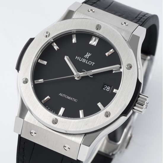 Hublot-Classic Fusion 42mm SS/LE Black/Stk APSF A1110