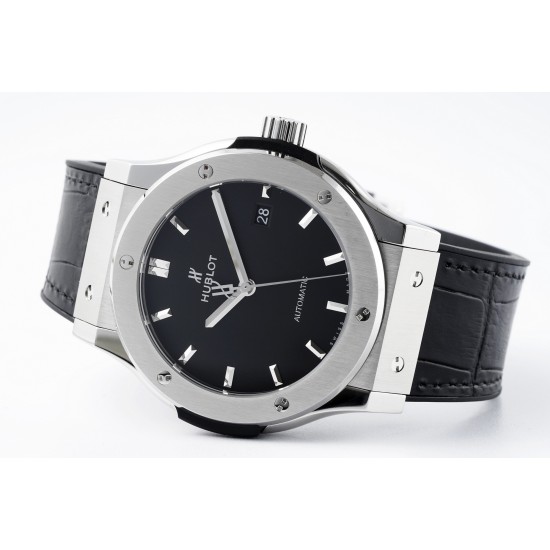 Hublot-Classic Fusion 42mm SS/LE Black/Stk APSF A1110