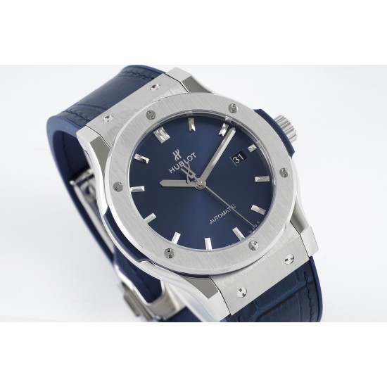Hublot-Classic Fusion 42mm SS/LE Blue/Stk APSF A1110