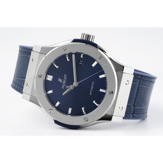 Hublot-Classic Fusion 42mm SS/LE Blue/Stk APSF A1110